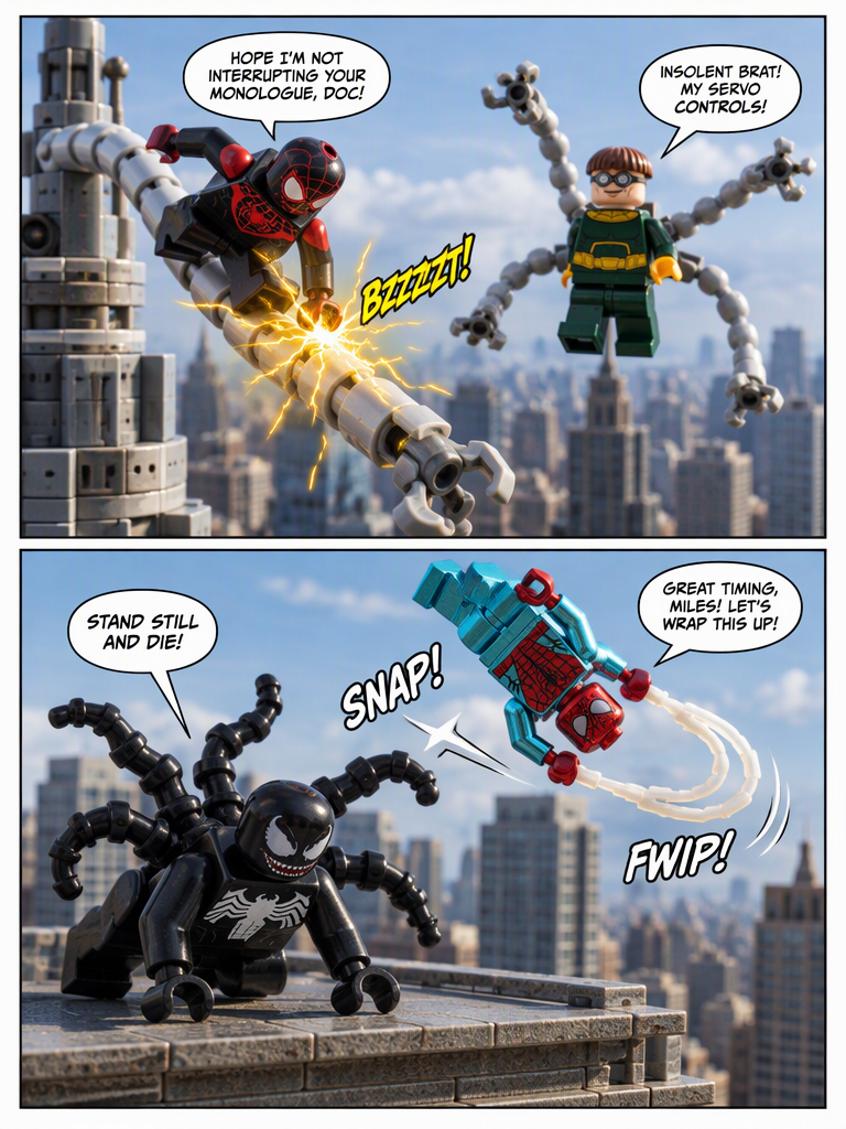 Chrome and Shadow: Rooftop Clash (page 2 of 4)
