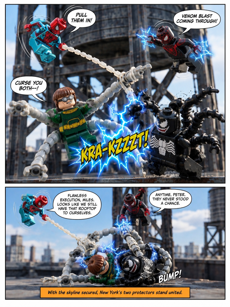 Chrome and Shadow: Rooftop Clash (page 4 of 4)