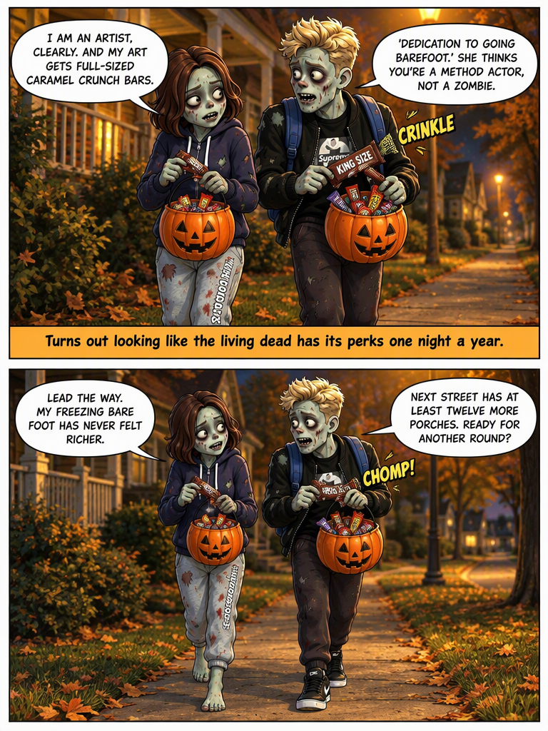 Trick or Treat, No Mask Needed (page 4 of 4)