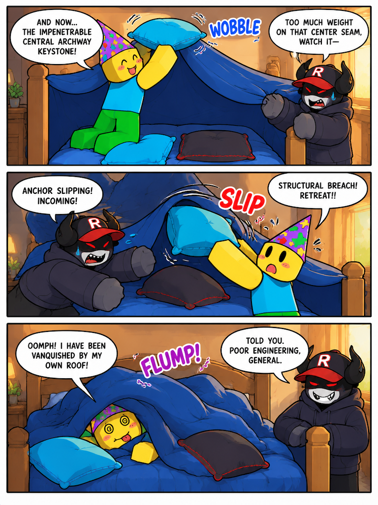 The Blanket Fortress Truce (page 2 of 4)