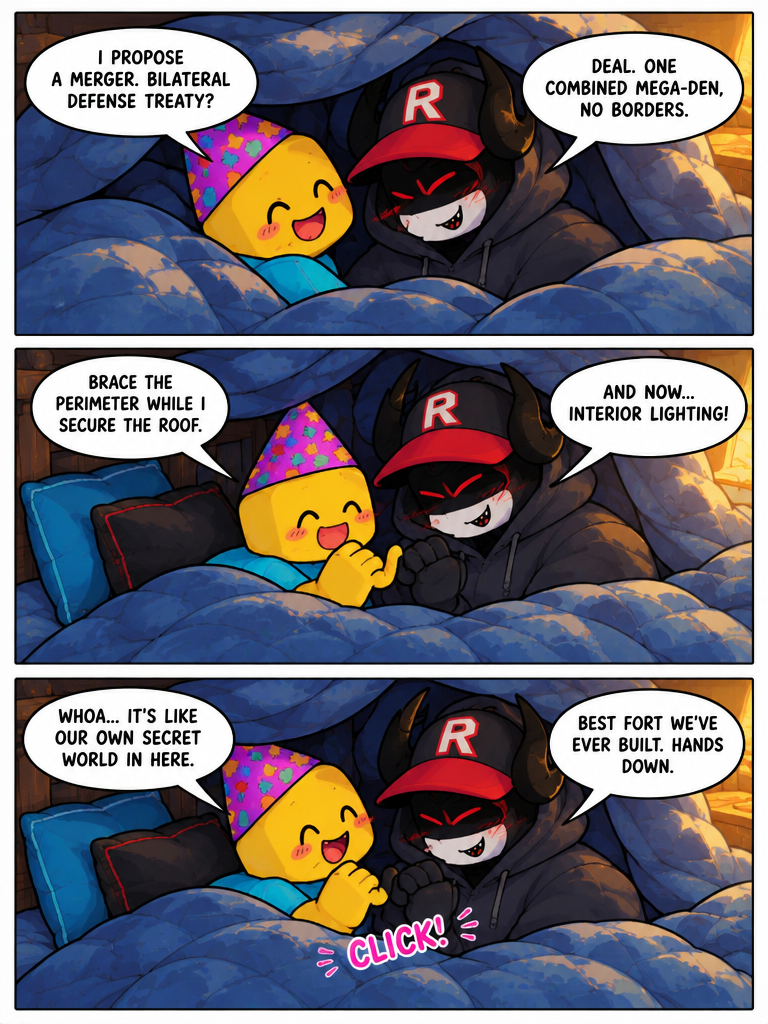 The Blanket Fortress Truce (page 3 of 4)