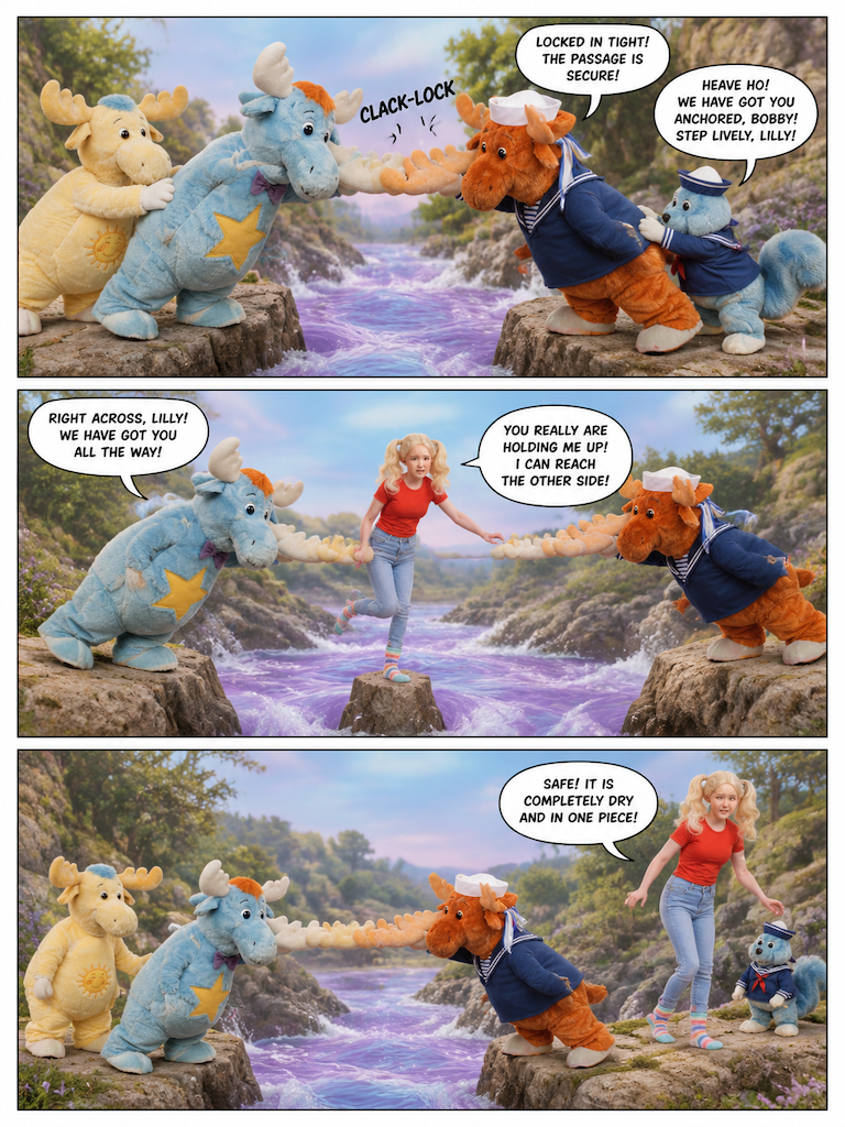 Lilly's Fortunate Crossing (page 3 of 4)