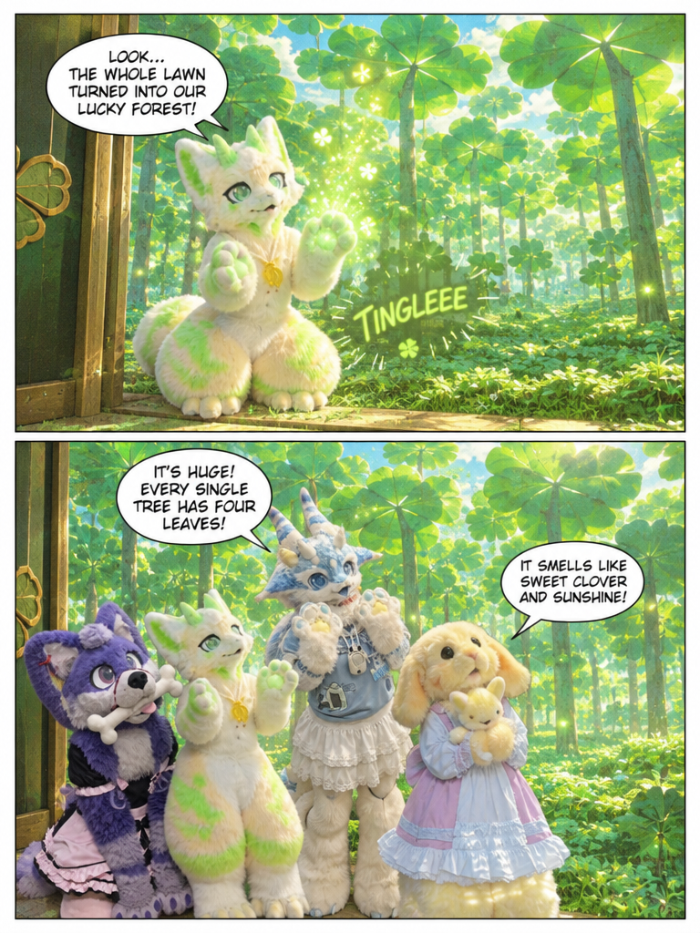 The Four-Leaf Forest (page 3 of 4)
