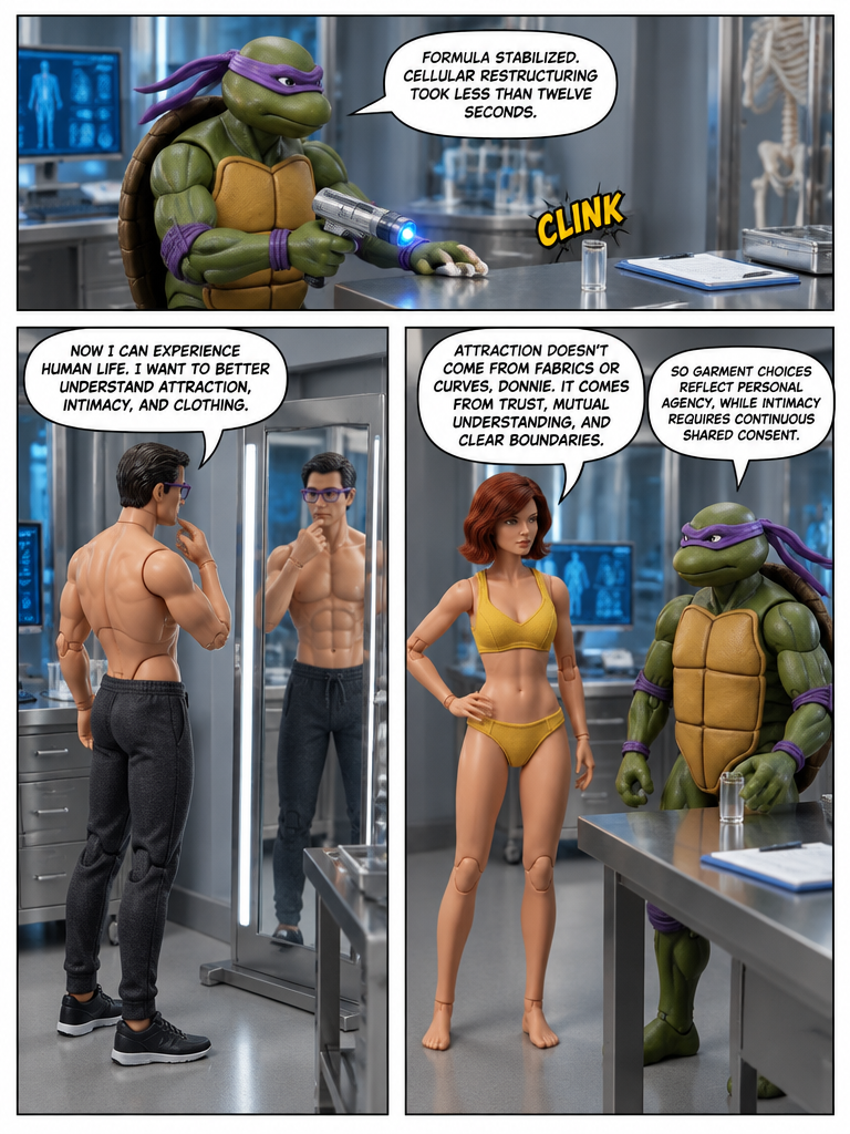 Donatello's Experiment (page 2 of 4)