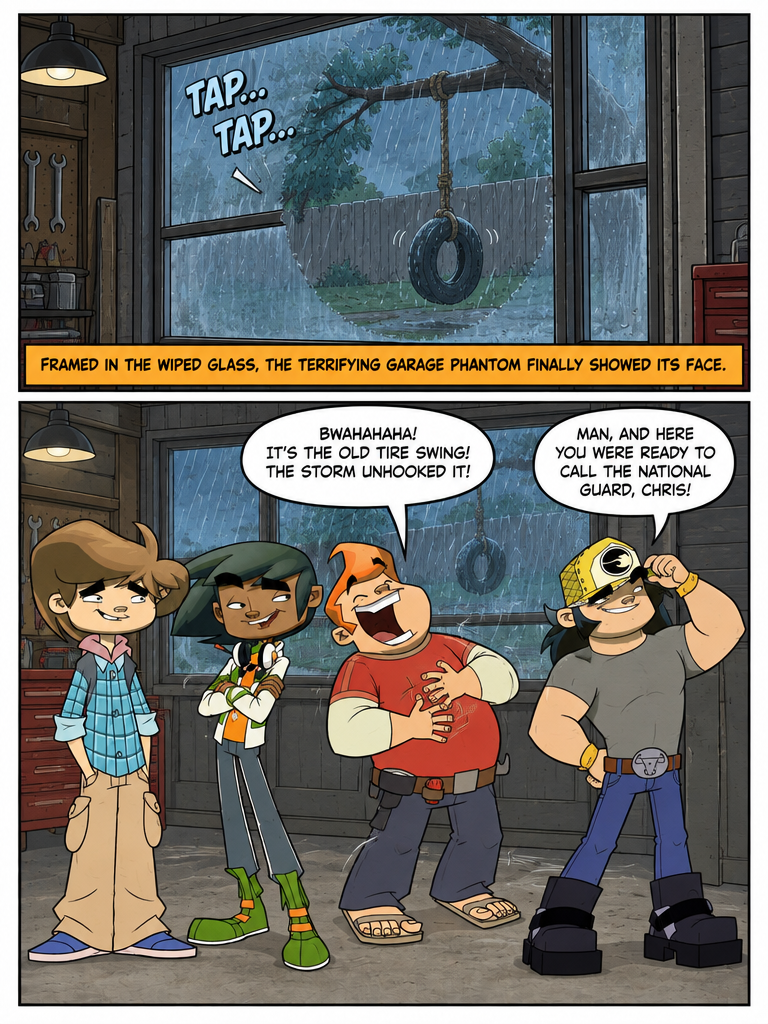 Through the Garage Window (page 3 of 4)