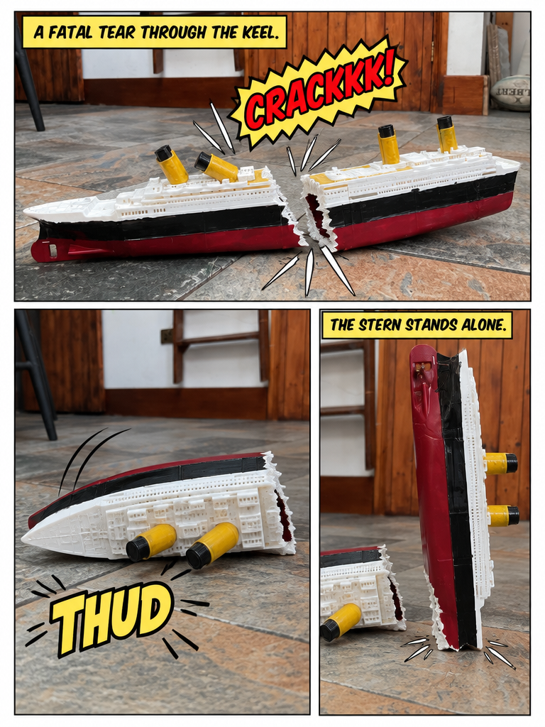 The Final Plunge of the Model Liner (page 3 of 4)