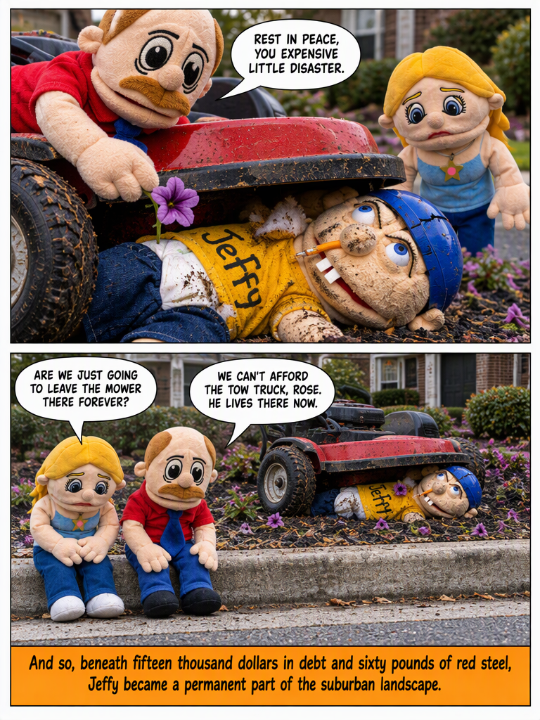 The Ultimate Lawn Mower Casualty (page 4 of 4)