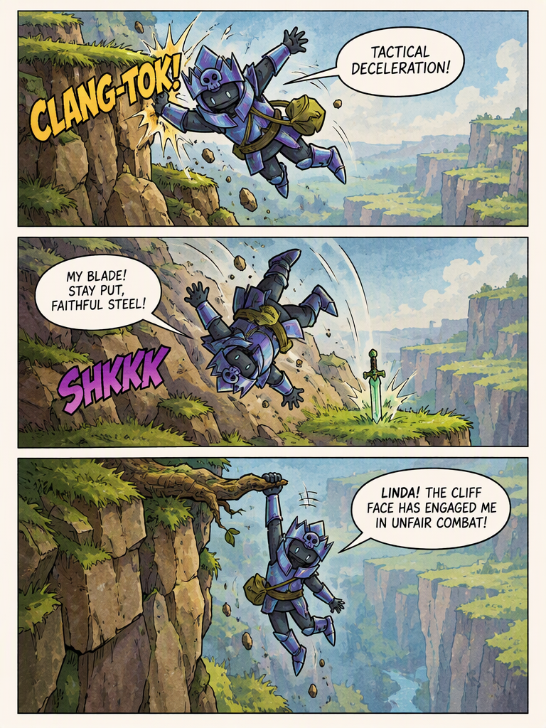 The Face Warrior's Leap (page 2 of 4)