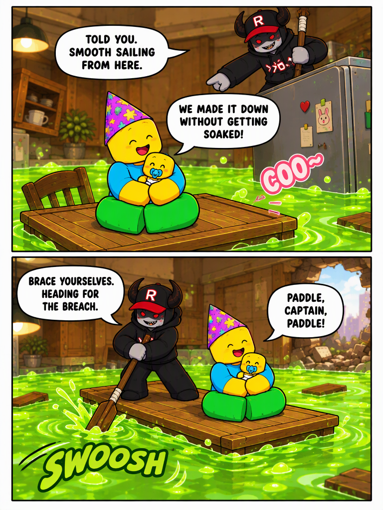 Escaping the Mountain Filled House (page 2 of 4)