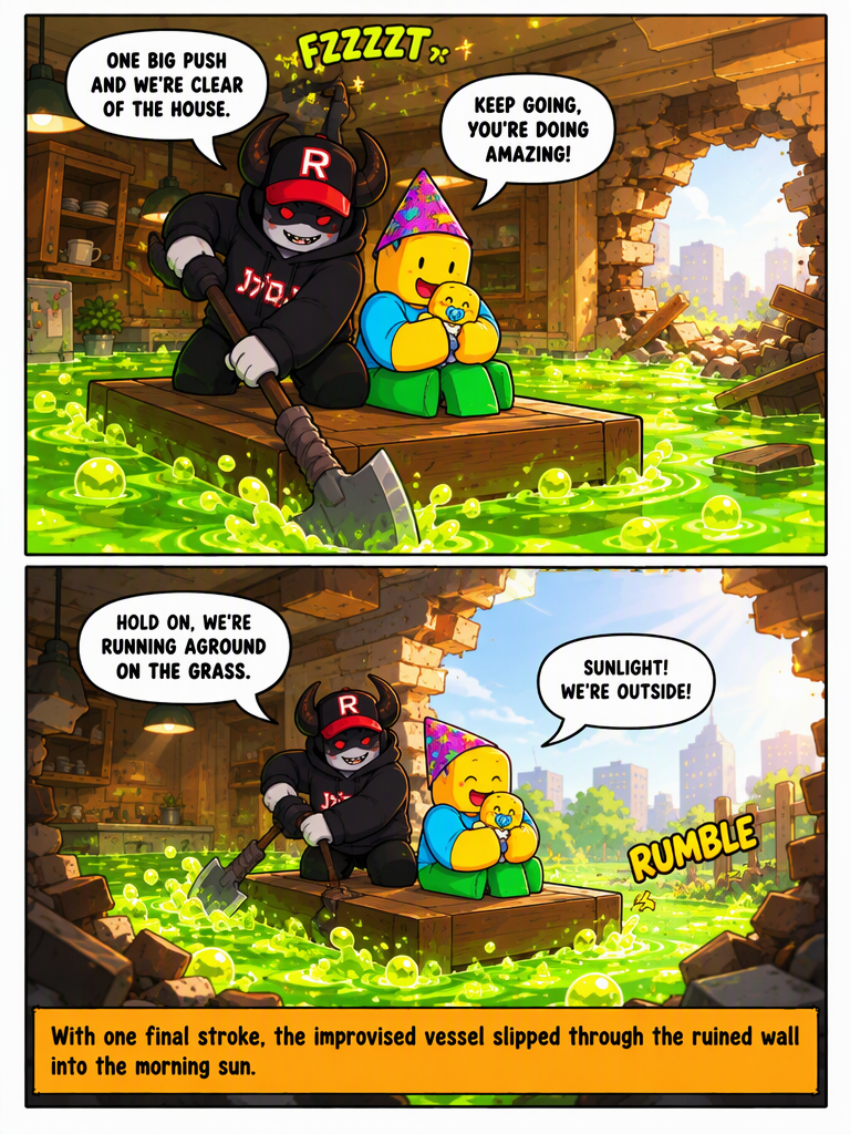 Escaping the Mountain Filled House (page 3 of 4)