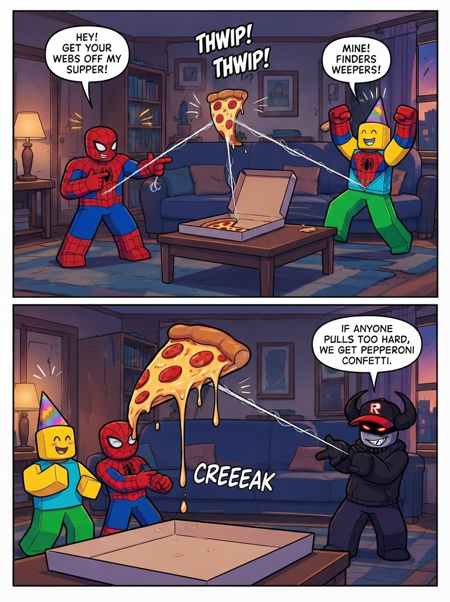 Who Sacrifices the Pizza? (page 2 of 4)