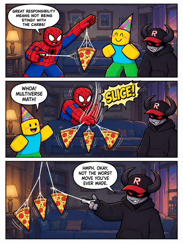 Who Sacrifices the Pizza? (page 3 of 4)