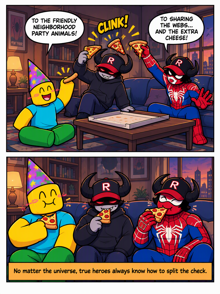 Who Sacrifices the Pizza? (page 4 of 4)