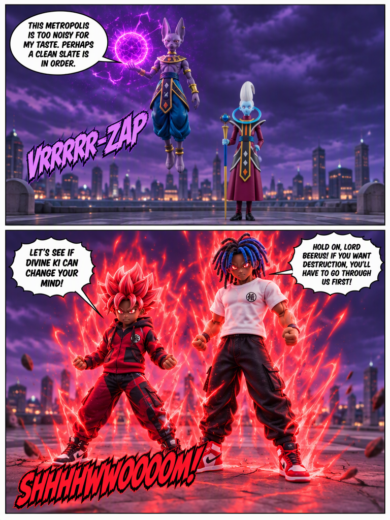 A Divine Clash in the Drone Metropolis (page 2 of 4)