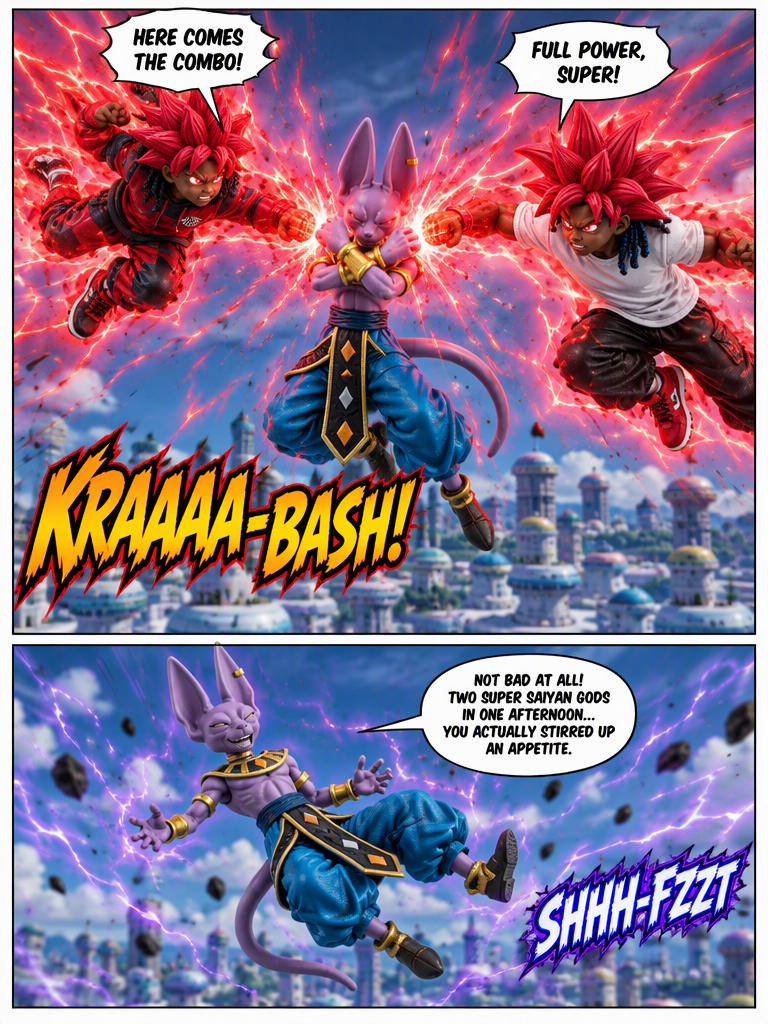 A Divine Clash in the Drone Metropolis (page 3 of 4)
