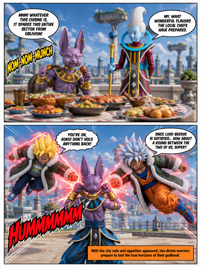 A Divine Clash in the Drone Metropolis (page 4 of 4)