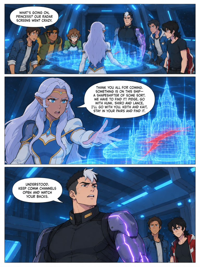 A Date at the Space Mall and a Castle Alert (page 3 of 4)
