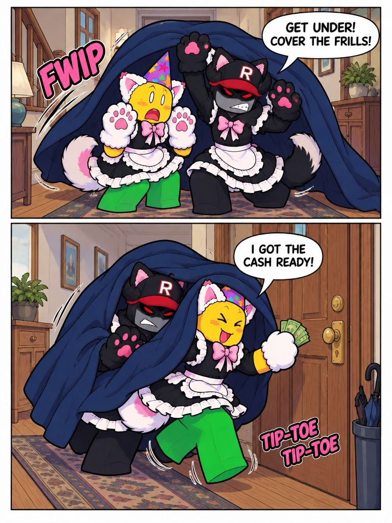 Special Delivery for Twin Maids (page 2 of 4)