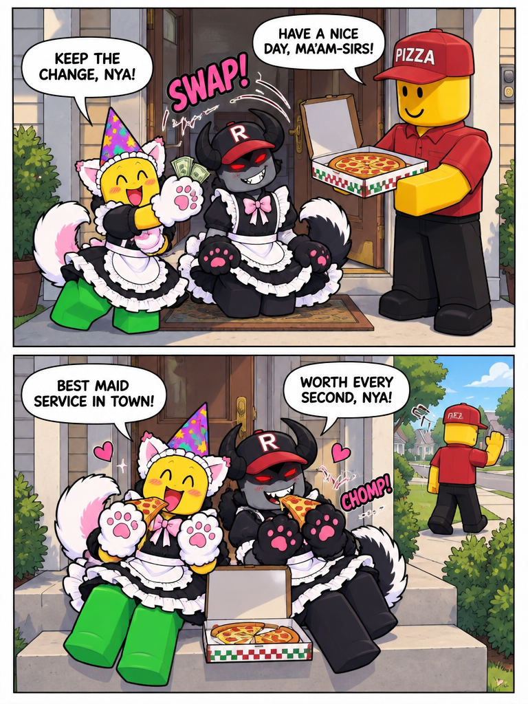 Special Delivery for Twin Maids (page 4 of 4)