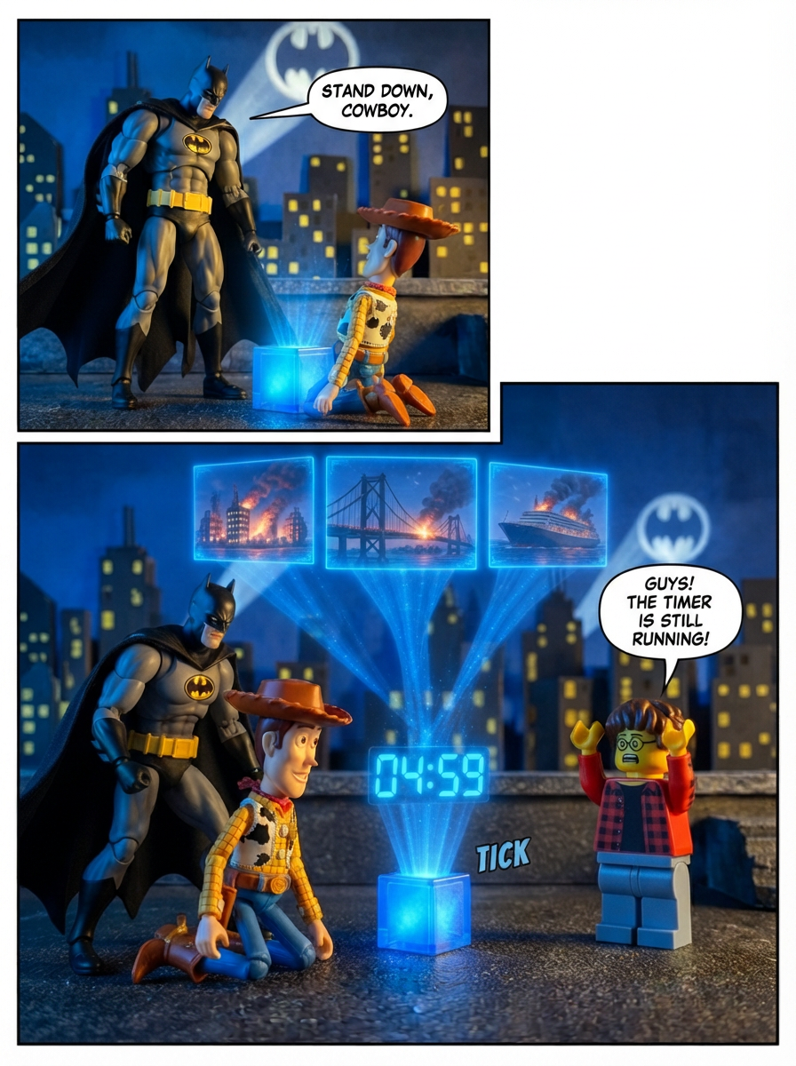 Toy Intrusion on the Rooftop (page 3 of 4)