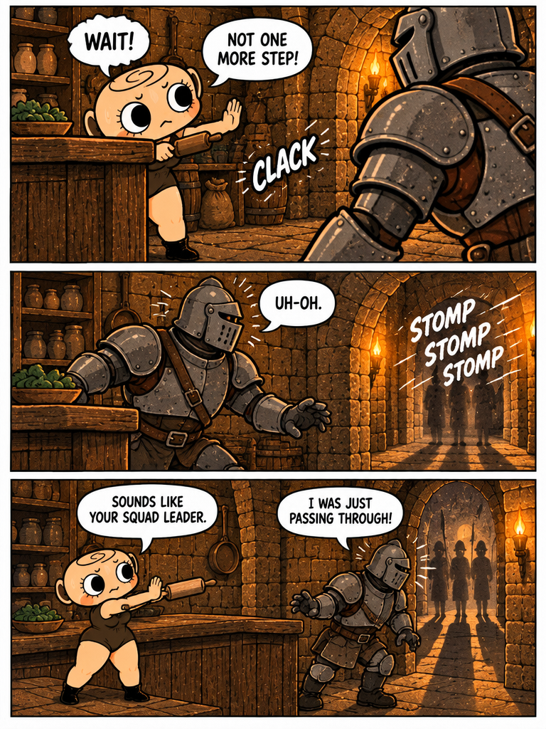 Kitchen Duties and Corridor Rounds (page 3 of 4)