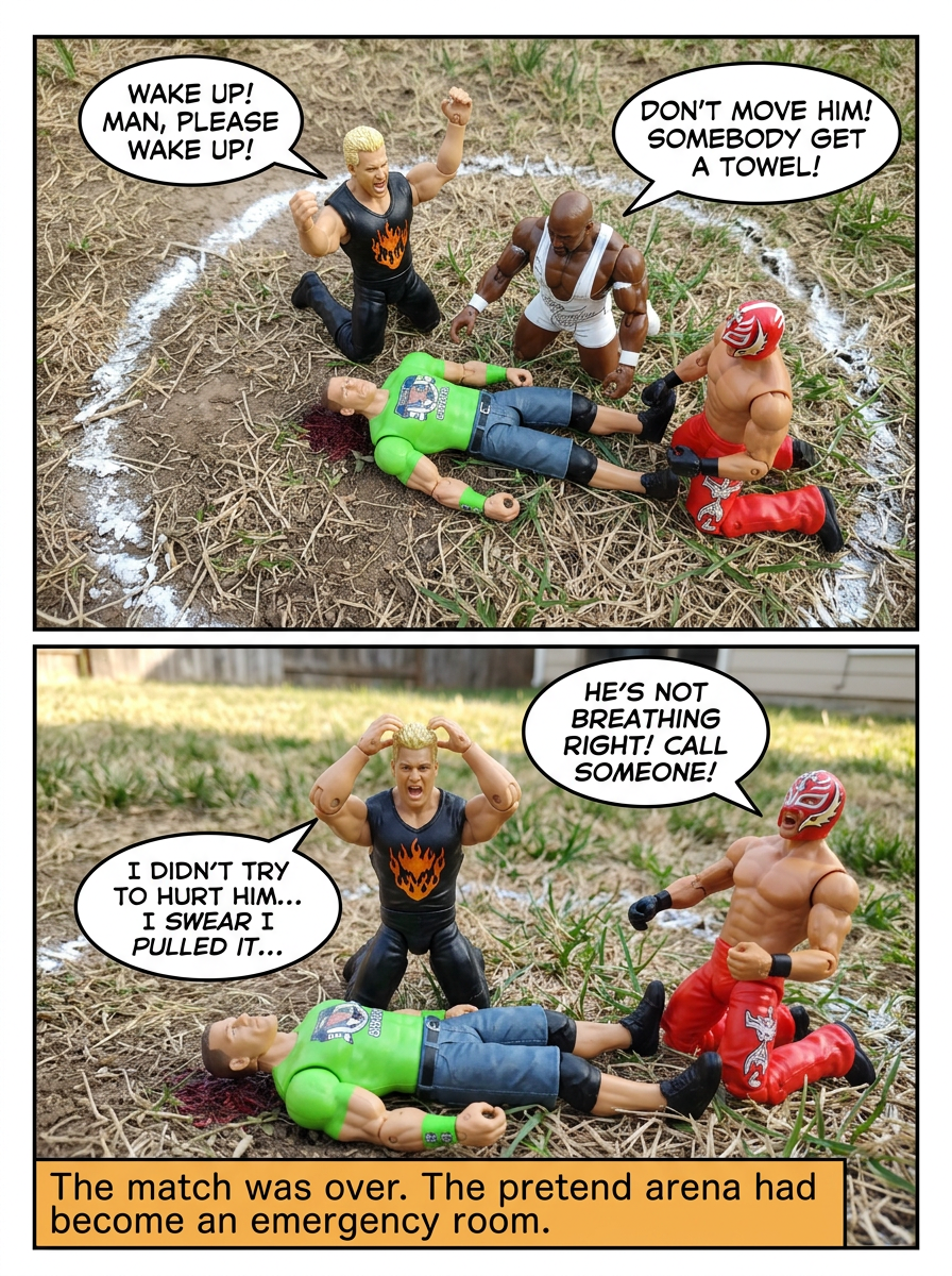 A Pretend Match Gone Wrong (page 4 of 4)