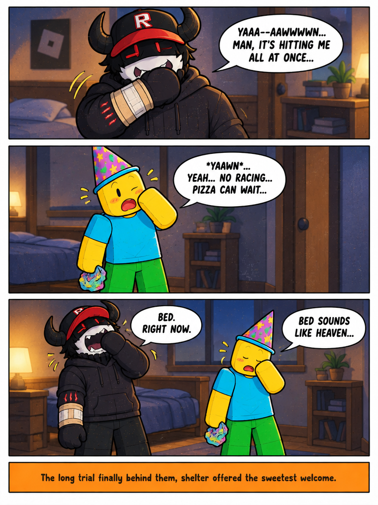 A Fresh Bandage and Bedtime (page 3 of 4)