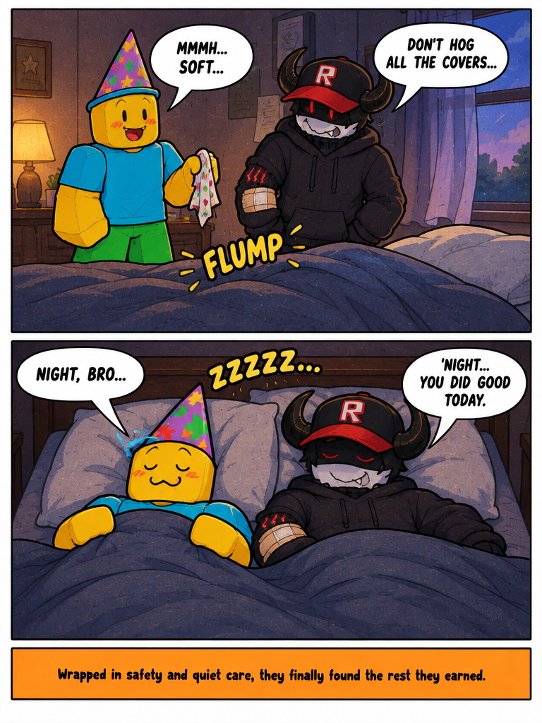 A Fresh Bandage and Bedtime (page 4 of 4)
