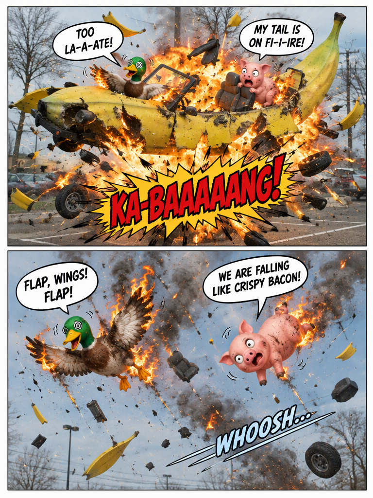The Great Banana Car Blunder (page 2 of 4)