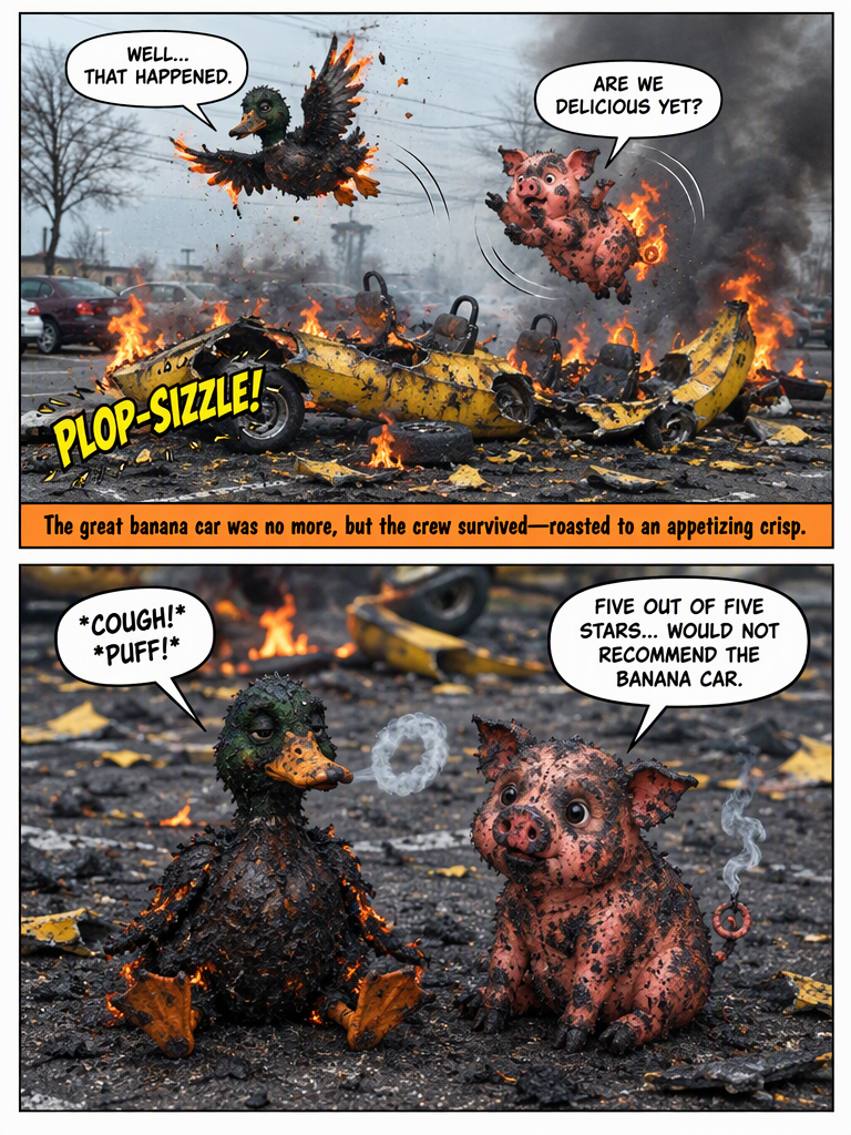 The Great Banana Car Blunder (page 3 of 4)