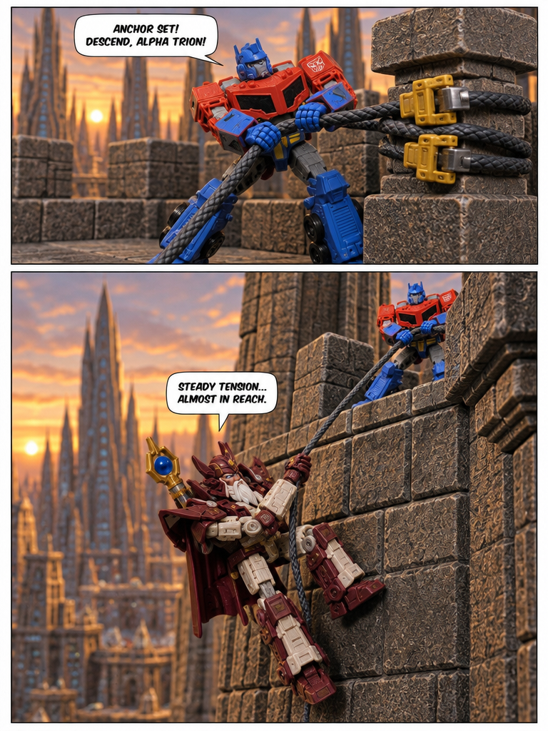 Descent Over the Parapet (page 2 of 4)