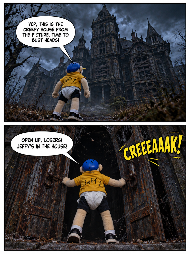 Jeffy dumb adventures episode 1 (page 3 of 4)