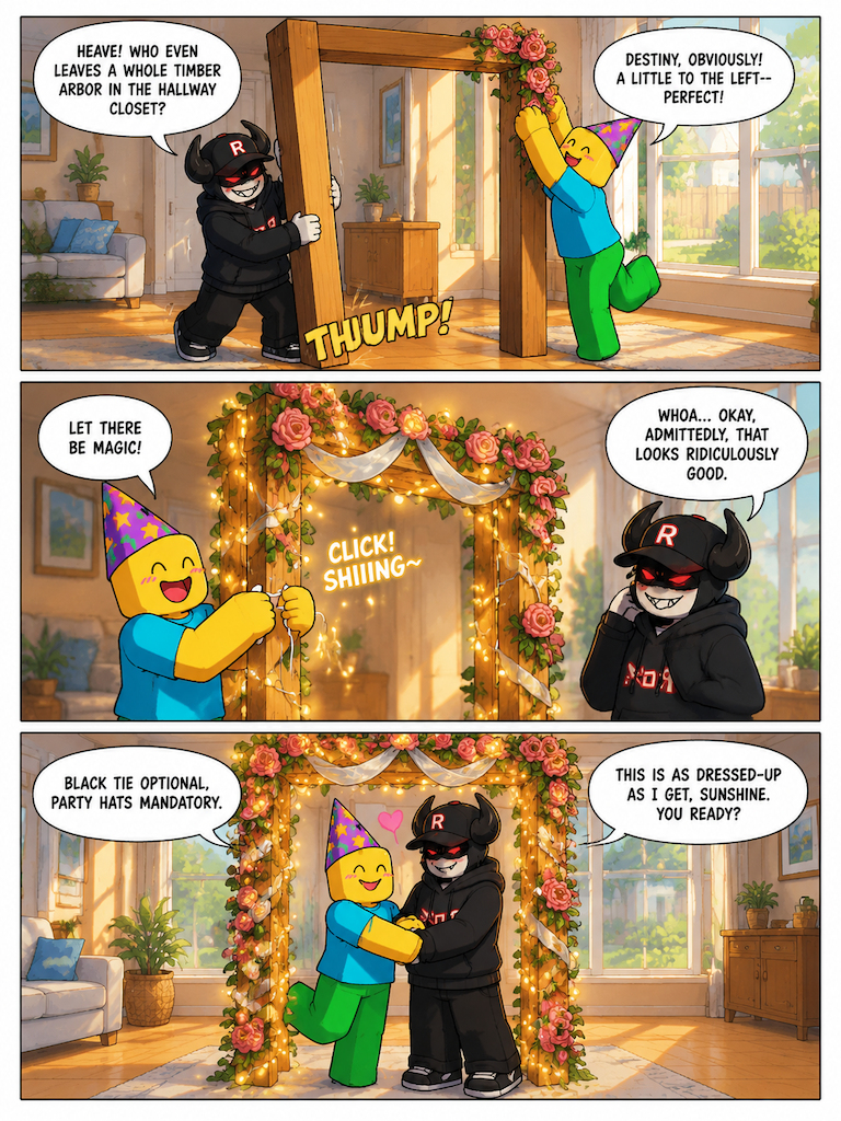 A Spontaneous Knot (page 2 of 4)