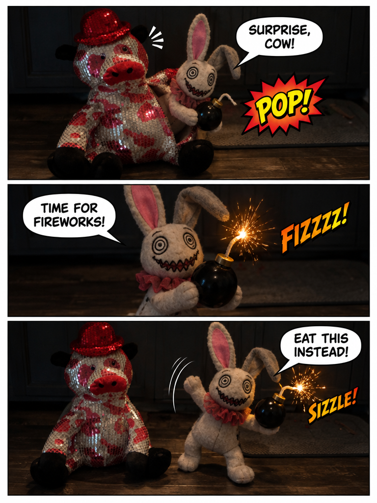 Moo Moo and the Magic Rabbit (page 3 of 4)