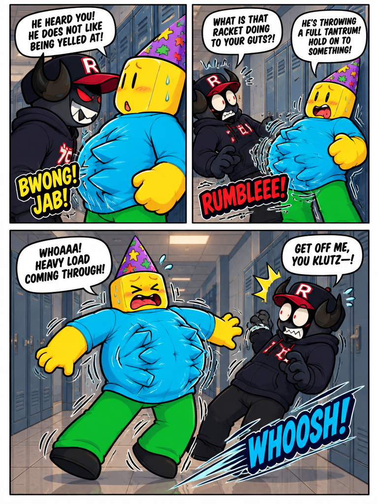 Indigestion and Accusations (page 2 of 4)