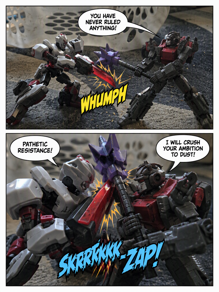Clash of Steel and Sparks (page 2 of 4)