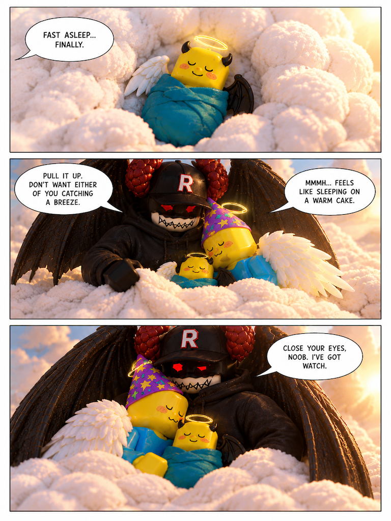 Bedtime Above the Clouds (page 3 of 4)