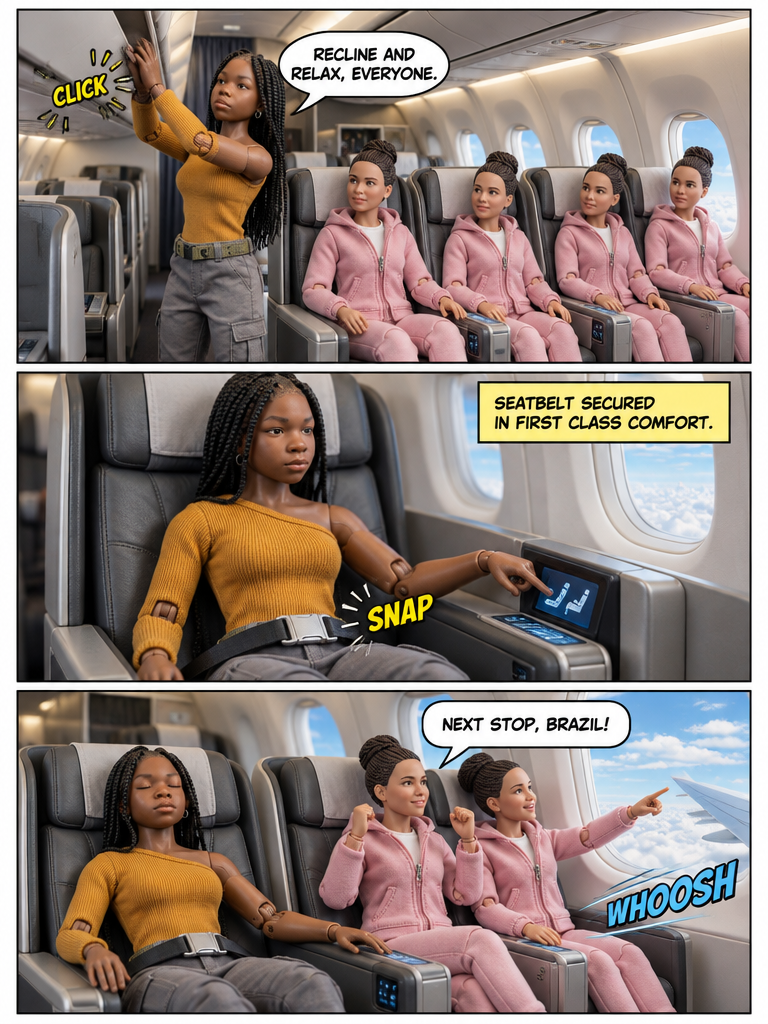First-Class Flight to Brazil (page 2 of 4)