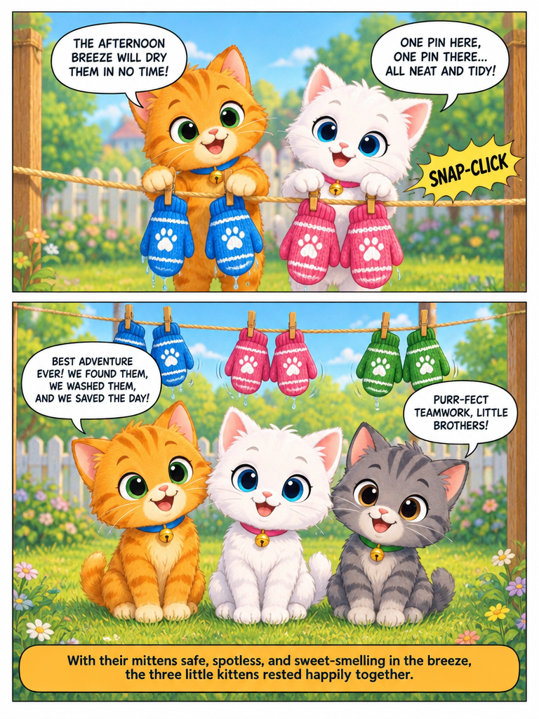 The Tale of the Three Little Kittens' Mittens (page 4 of 4)