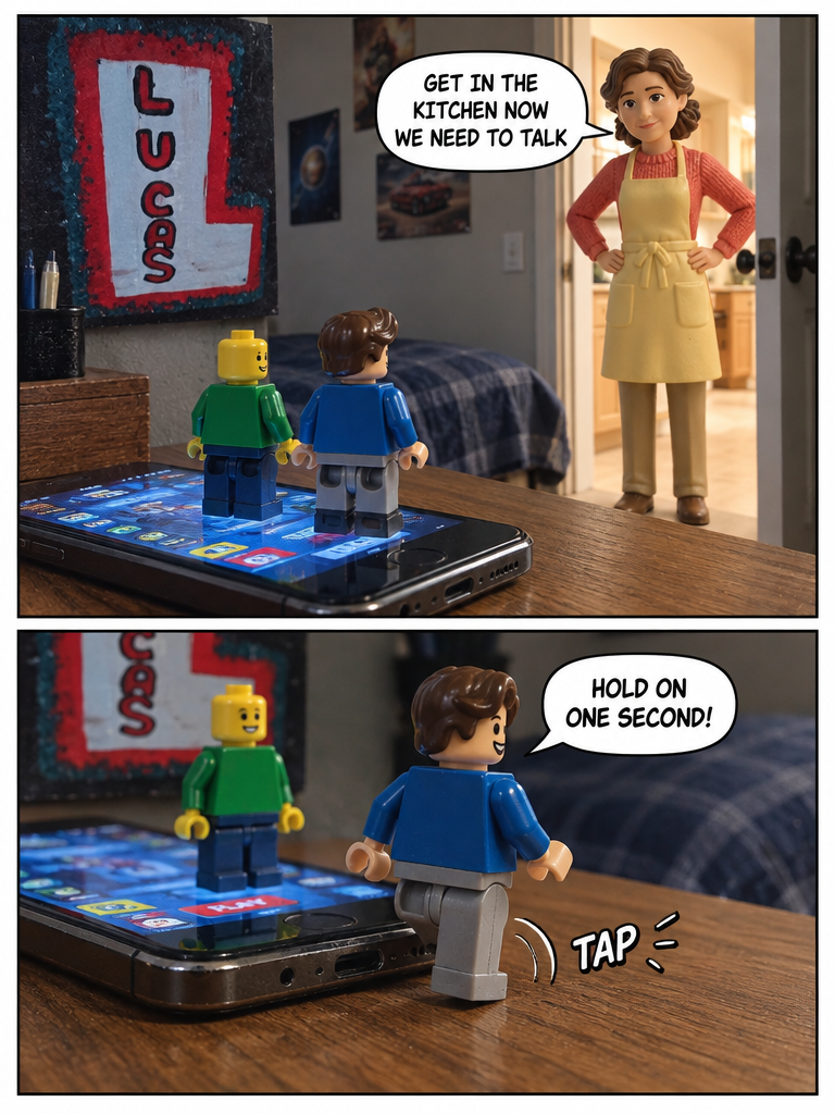 Lucas's Dinner Choice (page 2 of 4)