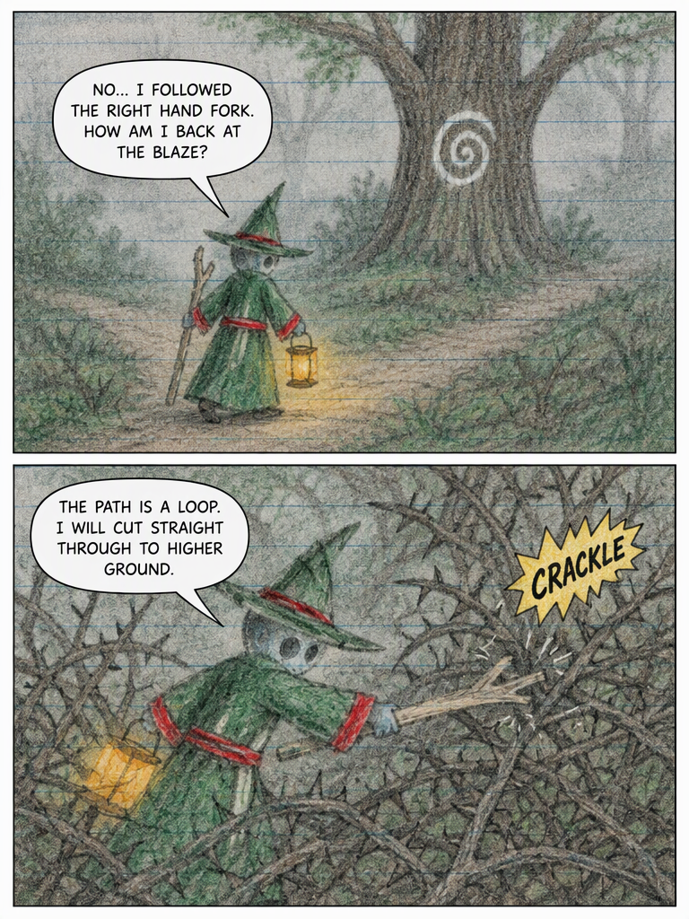 Lost in the Wandering Woods (page 2 of 4)