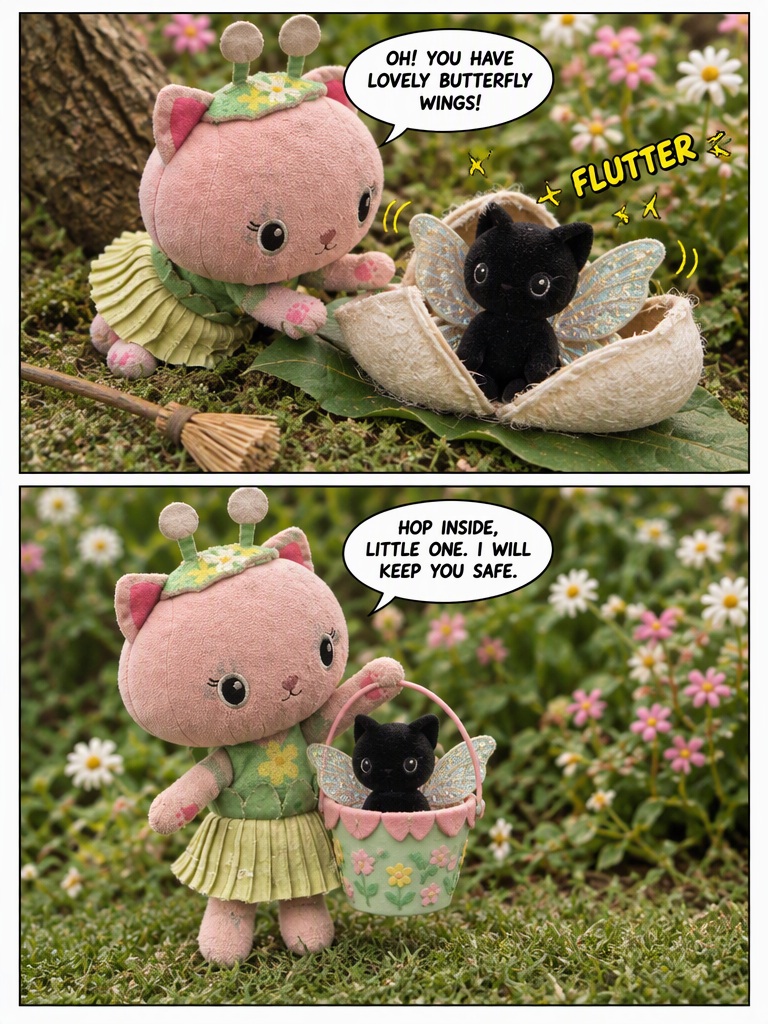 A Hug for the Butterfly Cat (page 2 of 4)