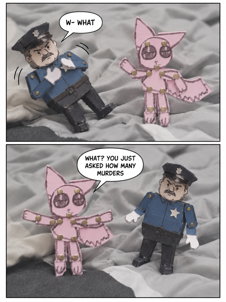 Interrogation of the Pink Cat (page 3 of 4)