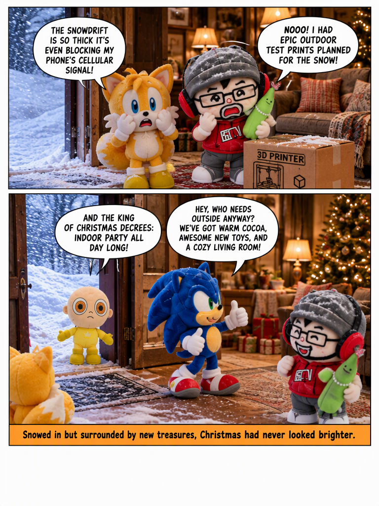 Baby and Friends: The Blizzard! Part 3 — Christmas Morning! (page 4 of 4)