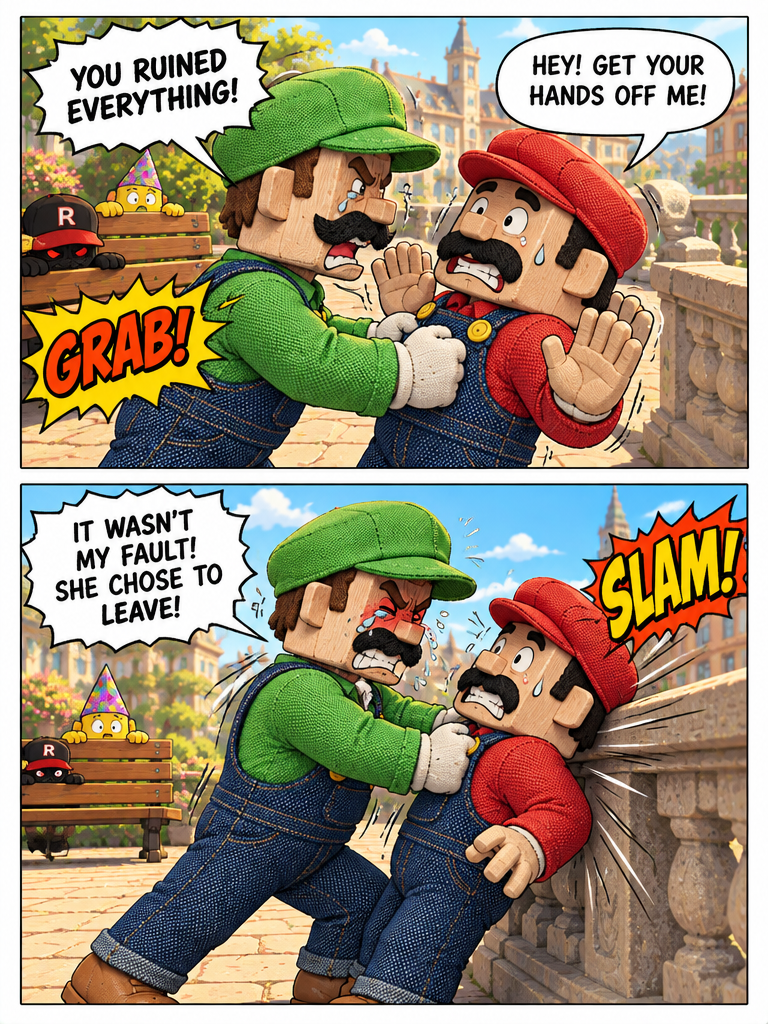 Broken Bonds on the Plaza (page 2 of 4)