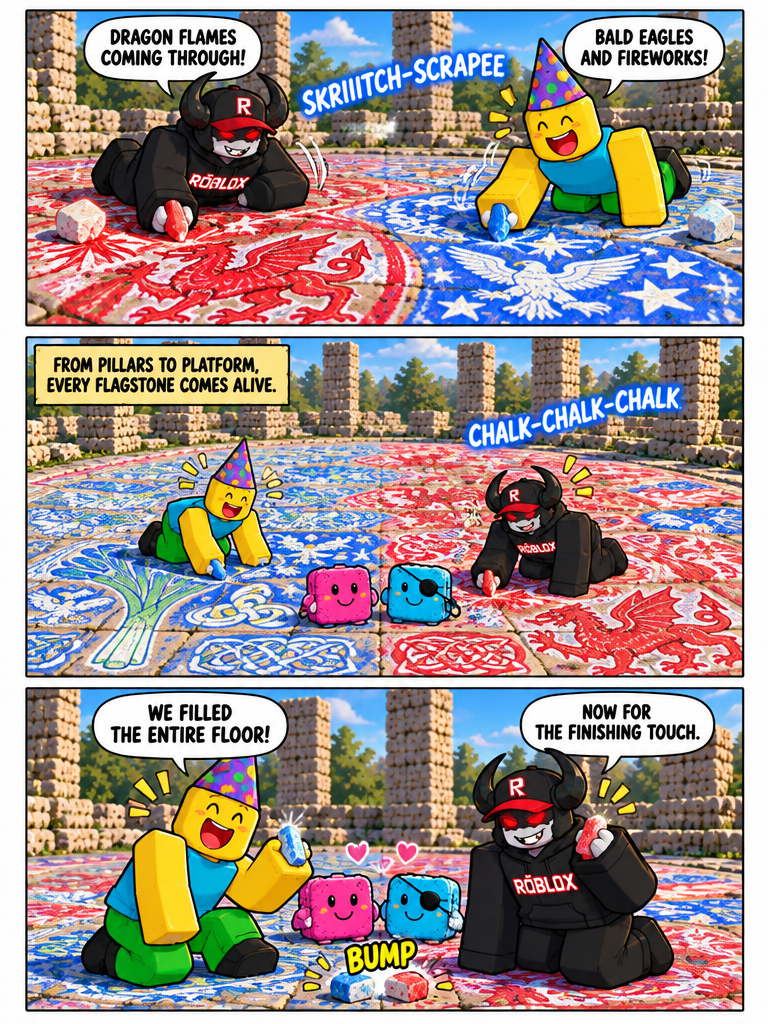 Courtyard Chalk Clash (page 2 of 4)