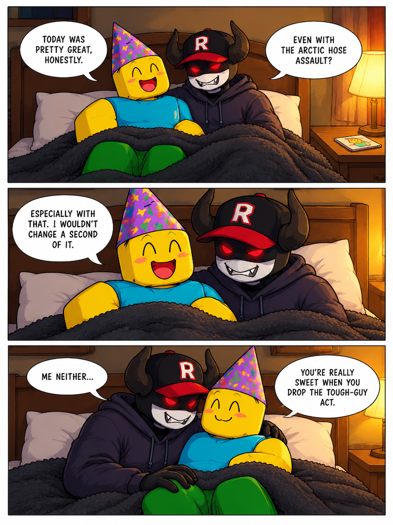 Under the Same Quilt (page 2 of 4)