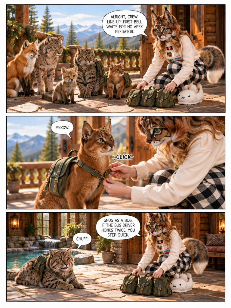 Wild Middle School Morning (page 2 of 4)
