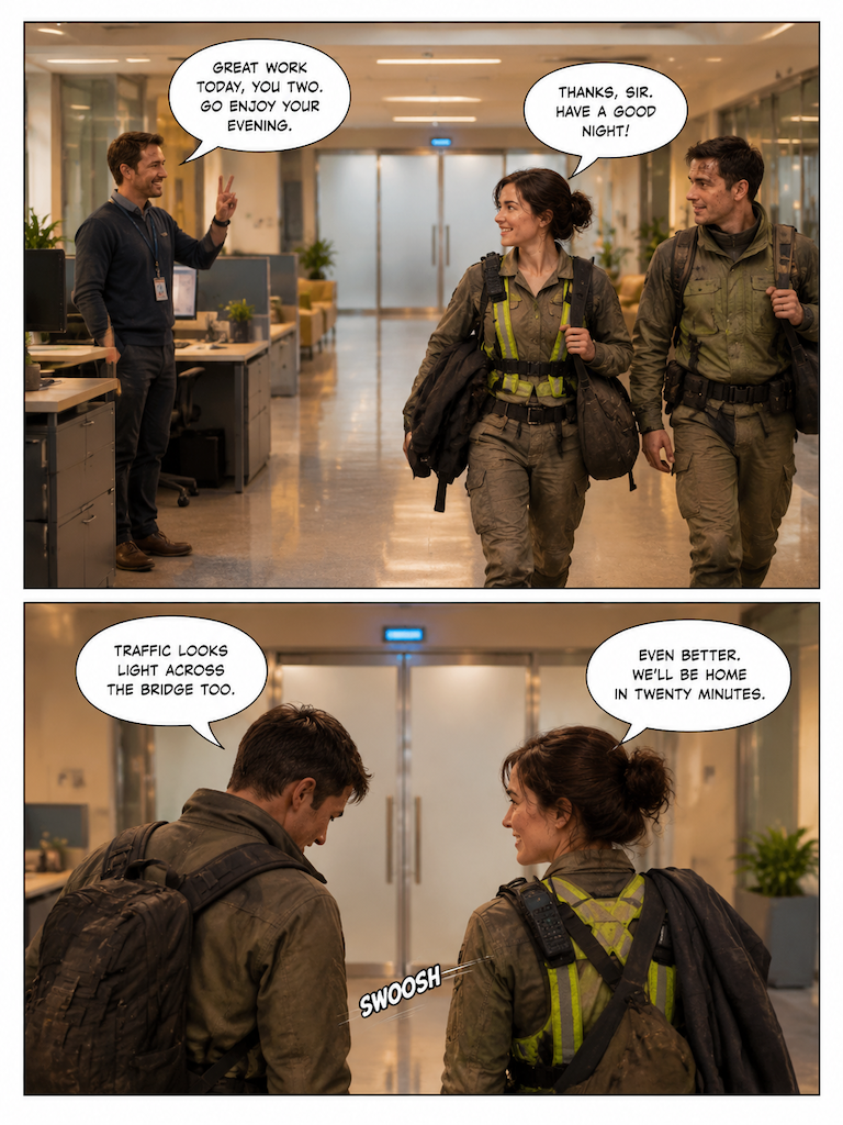 Shift Concluded (page 3 of 4)