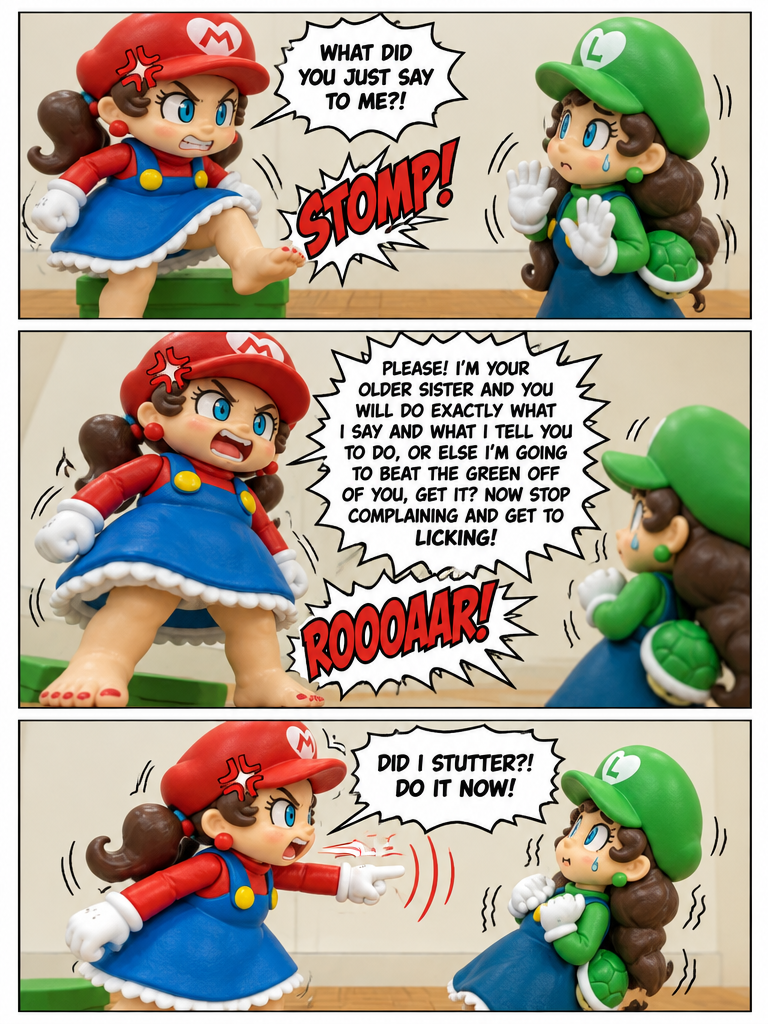 Kitchen Antics and the Butter Dare Slave Luisa (page 3 of 4)